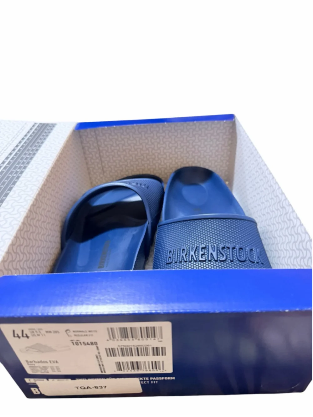 Men's Birkenstock Barbados EVA Sandals Blue Size 11
